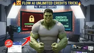 Unlimited Flow AI Credits 😱 | Free Trick Se Banao Unlimited Videos | Veo 3.1 🔥