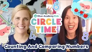 Count & Compare Numbers | Snow Monkey Storytime | Get Well Soon | Circle Time With Khan Academy Kids