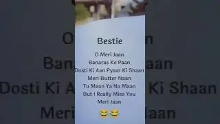 bestie ke liye ek shayari || new love 🥀💞 shayari status video #shorts #viral