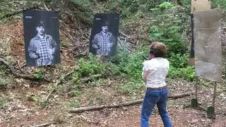 Learn with the multi target drill during a Dabney Defense Course