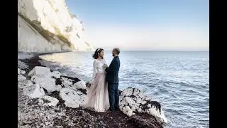 Getting Married in Denmark: Town Hall Wedding & M&oslash;n Island Adventure