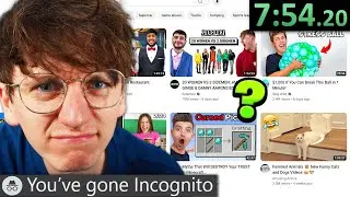 How Fast Can I Find My OWN Youtube Videos?