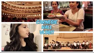 OUR CARNEGIE HALL PERFORMANCE!!! -  VLOG #1