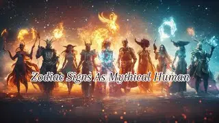 Zodiac Signs as Mythical Humans - Mind-Blowing Animation 🪐