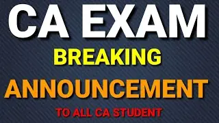 ICAI Mock Test Paper Regarding Most Important Updates || CA Foundation || CA Inter || CA Final