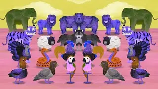Animal Sounds! Today We Can Sing Animal Song! (Sponsored By : Klasky Csupo 2001 Effects)