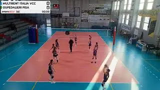 🔴 LIVE Under 13/f: MULTIRENT ITALIA VCC vs Ospedalieri Pisa
