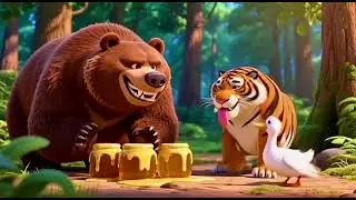 Chubby Tiger Adventures | Episode 2: Lost in the Honey Forest 🍯