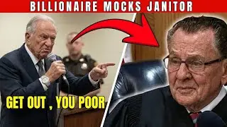 Tech Billionaire Laughs At A Janitor In Court &mdash; Judge Caprio&rsquo;s Lesson SILENCES The Room