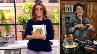 Blue Jean Chef 6-Pc Tri-Ply Hammered Stainless Steel Cookware Set on QVC