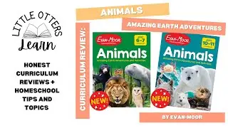Evan Moor Animal Workbook // Independent Science Homeschool Curriculum // Honest Homeschool Review