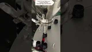 Syrup Powder Filling and Capping Machine