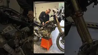 Pictures pop up of what seems to be a test bed for the upcoming Royal Enfield Himalayan 450 Rally.