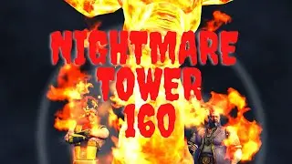 MK Mobile: Nightmare Tower Battle 160! Actually it was easy!