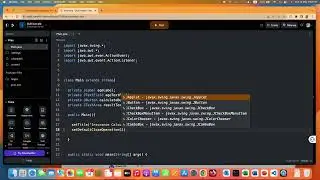 GUI in Java: SWING and AWT