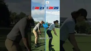 Что лучше? - PGA 2K23 против PGA 2K25