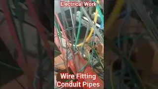 New Electrical Work #shorts 🤯 #wire ☑️ #mcb #wiring #board