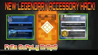 *NEW* OPENING NEW ACCESSORY HACK and WEEKLY CONTRACTS! FREE SUPPLY DROPS | Infinite Warfare