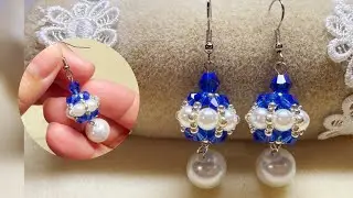 Beaded Earrings Tutorial// Step by Step Guide For beginner's