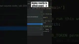 Fixing github action build. #react js #githubpages #codewithghazi #githubactions