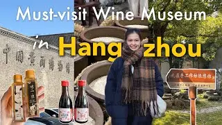 Must-Visit Museum in China🇨🇳Explore Shaoxing Yellow Rice Wine Heritage🌍Wine Tasting, Wine Icecream