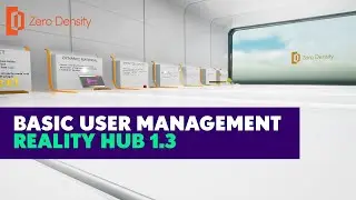 Basic User Management in Reality Hub 1.3
