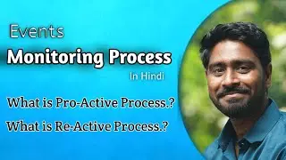 Proactive and Reactive Process | What is Event in Service Management | Application Monitoring Tools