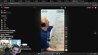ohnepixel shows his Pokemon Card Collection