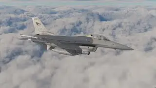 Dcs World 2.7 - Cloud Surfing and Dogfight - [Brutal Realism] - 4K 60Fps