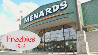Shop with me for Menards freebies as of 12/9/22