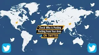 Проверьте, кто публикует сообщения из вашего региона в X/Twitter | Карта миллионов твитов