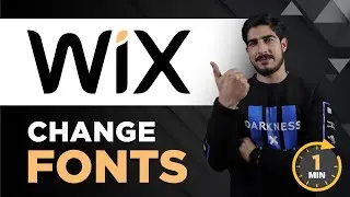 Wix Change Font Tutorial 2025 | How To Change Font On Wix Website | Change Font Style In Wix