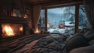 Deep Sleep Piano and Fireplace Ambience &ndash; No Talking, No Music Loops, Just Pure Calm