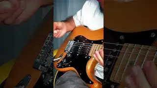 Harm&ocirc;nico artificial (o gritinho da guitarra) #shorts #guitarra