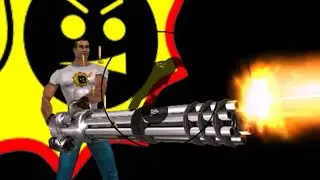 First Appearance of Sam Stone in Serious Sam: The First Encounter in 2001