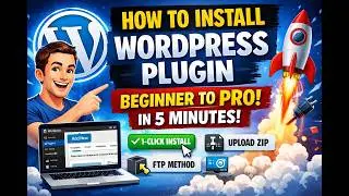 How to Install a WordPress Plugin (Beginner to Pro in 5 Minutes!) 🚀