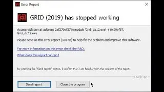 Grid (2019) Problem with DirectX 12 SOLVED | Download link