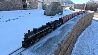 20260111 Repaired Mikado Running Well #burntfinger #livesteam #modelrailroad