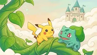 Pikachu and the Magic Beanstalk | Pok&eacute;mon Bedtime Story for Kids | Calming Sleep Story