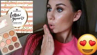 НОВЫЕ ТЕНИ ESSENCE! СВОТЧИ и МАКИЯЖ