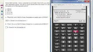 FAM Problem 11-15 using the MFL Calculator