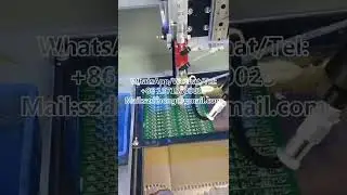 Fully automatic three proof paint coating, selective spraying of UV glue, integrated spraying of thr