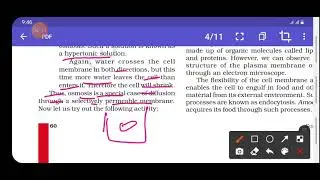 hypotonic, isotonic and hypertonic solution and water movement