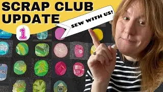 SCRAP CLUB IS ONE YEAR OLD!  Here's what's new and how you can join in the fun!