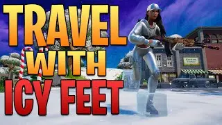 How to travel with icy feet in Fortnite Chapter 3 Winterfest 2021