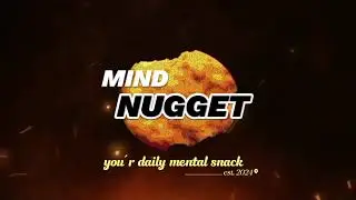 mind nugget #1 - the big bang theory