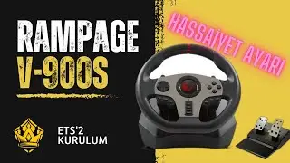 Rampage V-900s Kurulum,Hassasiyet ayarları? ETS'2 Ayarları