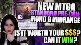 Стоит ли покупать новую стандартную колоду MTGA Mono Black Midrange? | Рейтинговый геймплей