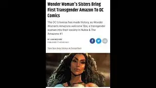 Nubia The 1st Transwoman Amazon of DC Comics