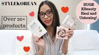 STYLEKOREAN HAUL #3 - HUGE KOREAN SKINCARE 2019 HAUL & UNBOXING!!...Over 20 PRODUCTS&hellip;